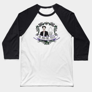 Mr. and Mrs. Tesla Baseball T-Shirt